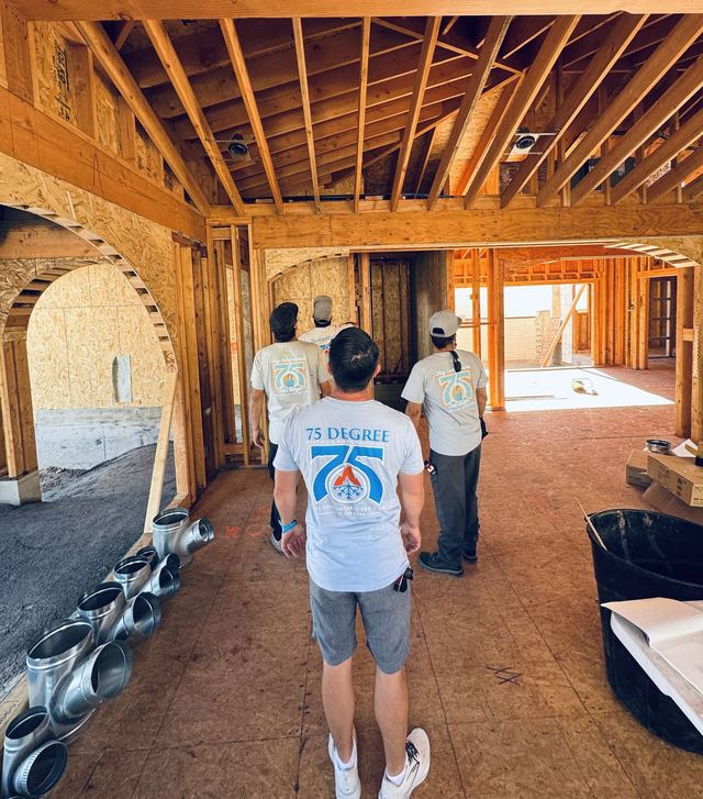 Crew on a new-construction job
