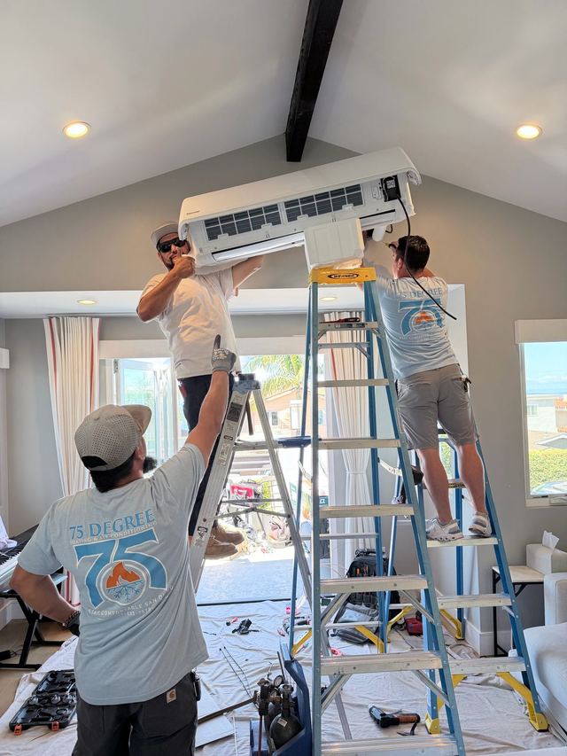 Mini split installation